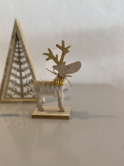 Scandinavian Reindeer christmas ornament